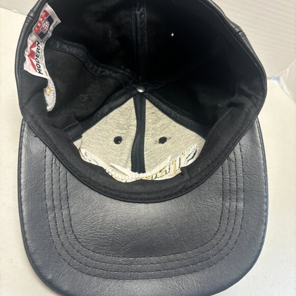 Pittsburgh Steelers Vintage Leather Steelers Hat - Size OS - CL - Picture 5 of 6